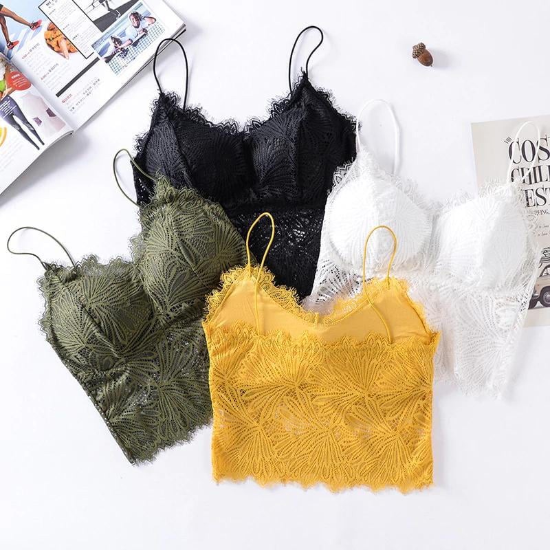 Hàng CHUẨN ĐẸP. Áo Bra Ren Hoa Siêu Đẹp Một Cỡ 2817 Jessica Shop