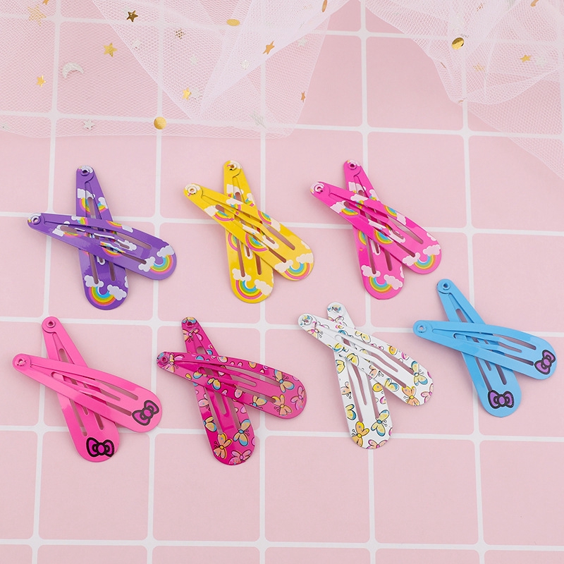 Set 20 Kẹp Tóc Bằng Kim Loại Nhiều Màu