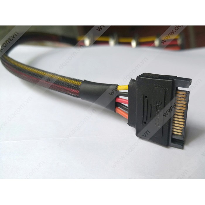 Cáp chia nguồn sata 1 ra 5 - 3cm
