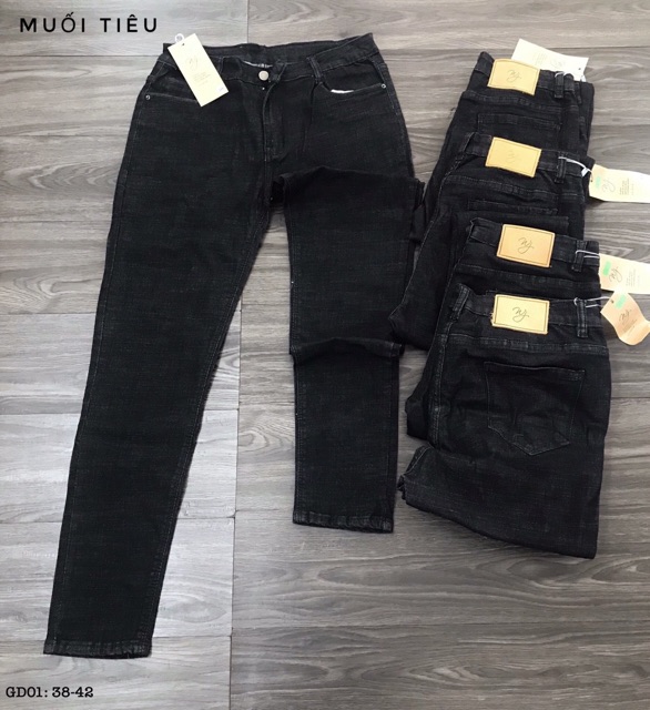 Bigsize Quần jean dài MUỐI TIÊU (30-42)