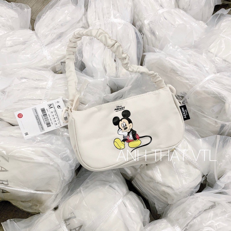 TÚI KẸP NÁCH QUAI XOĂN MICKEY XUẤT