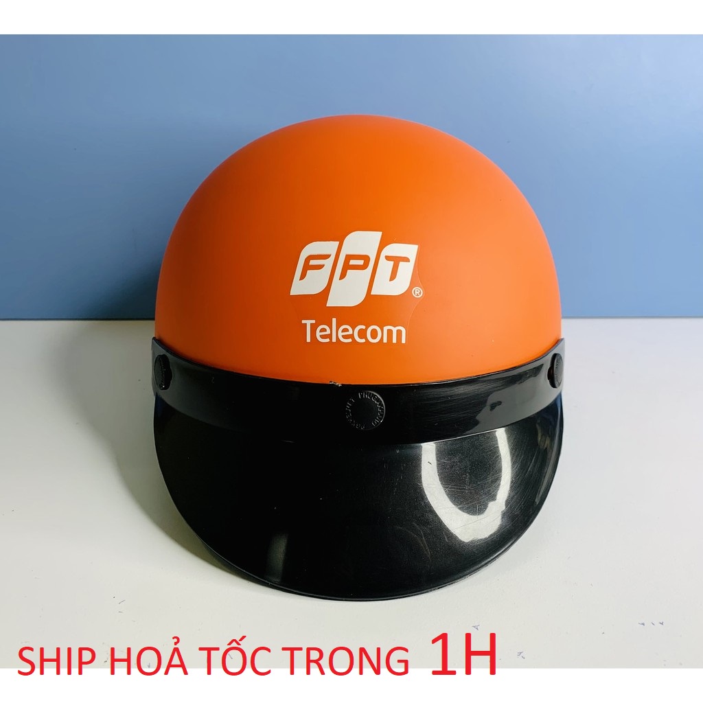 Nón bảo hiểm nữa đầu FPT . NÓN CAM ( HÀNG CHÍNH HÃNG FPT ) Mũ Bảo Hiểm Nhựa ABS