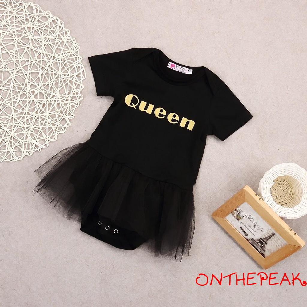 Set áo váy xòe liền quần dễ thương cho bé gái