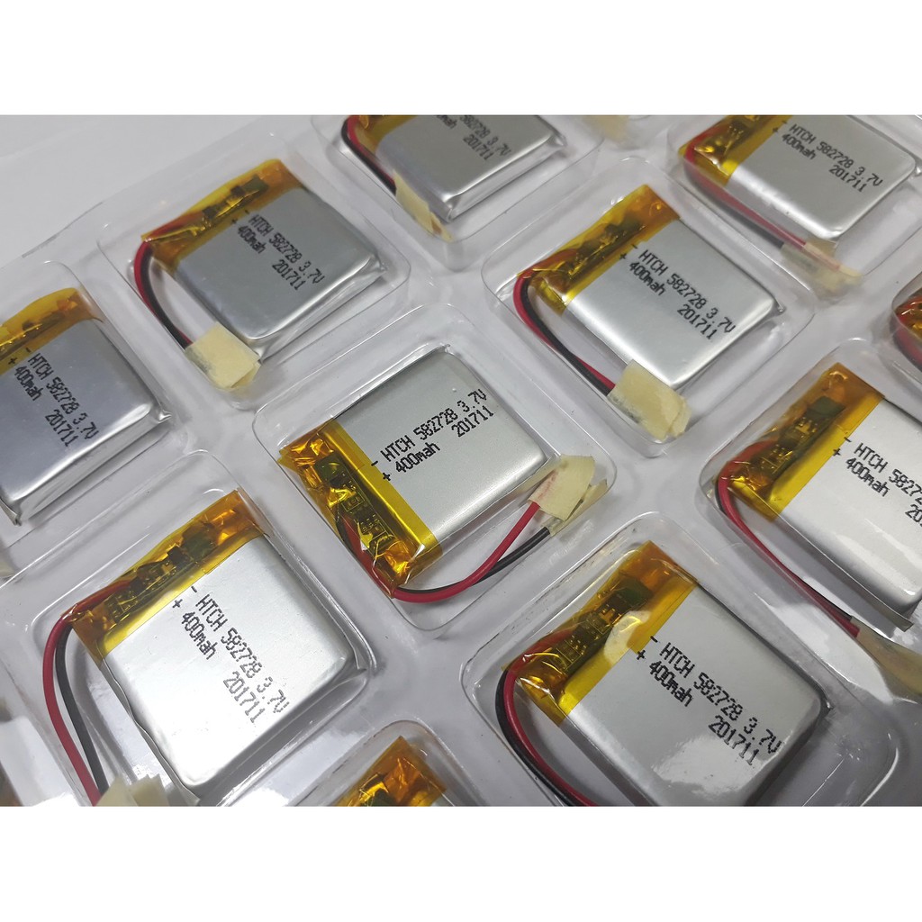 Pin đồng hồ định vị trẻ em 3.7V 400mAh 582728 LITHIUM-POLYMER