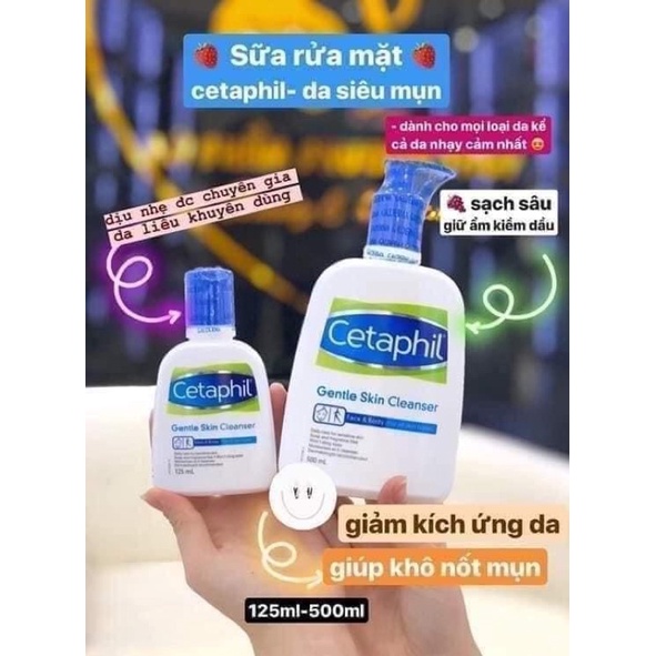 Sữa Rửa Mặt Dịu Nhẹ Cetaphil Gentle Skin Cleanser