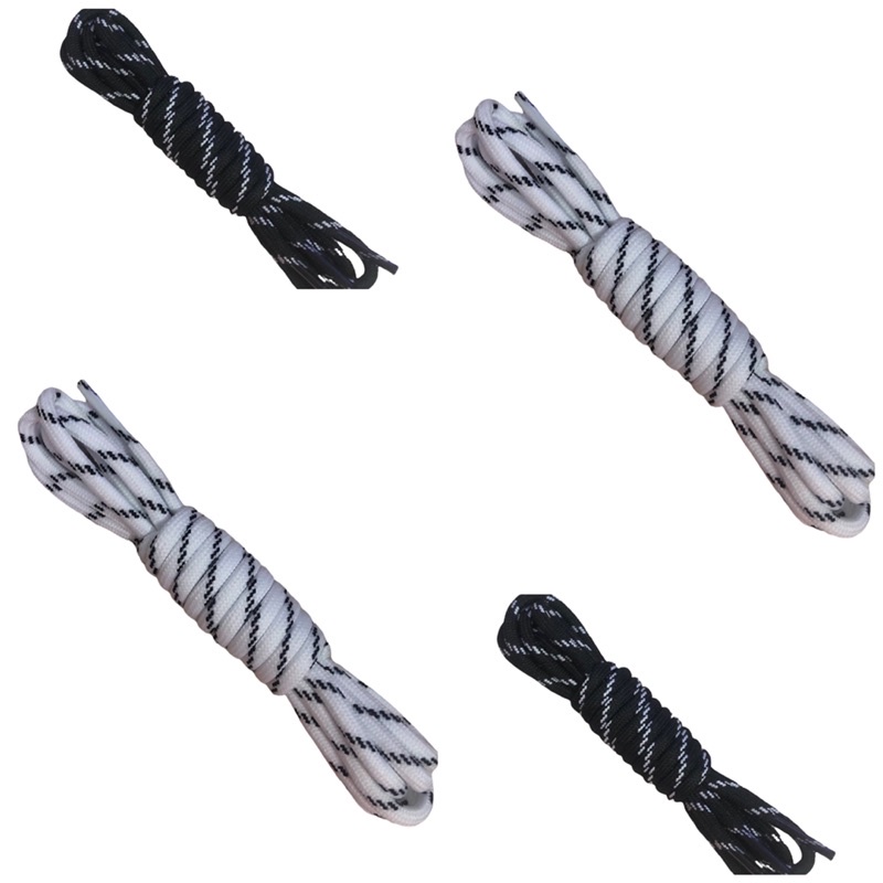 2 cặp - Dây Giày tròn 4mm spandex êm mịn 100cm đẹp chắc chắn giúp giày đẹp hơn, dùng trong thời trang