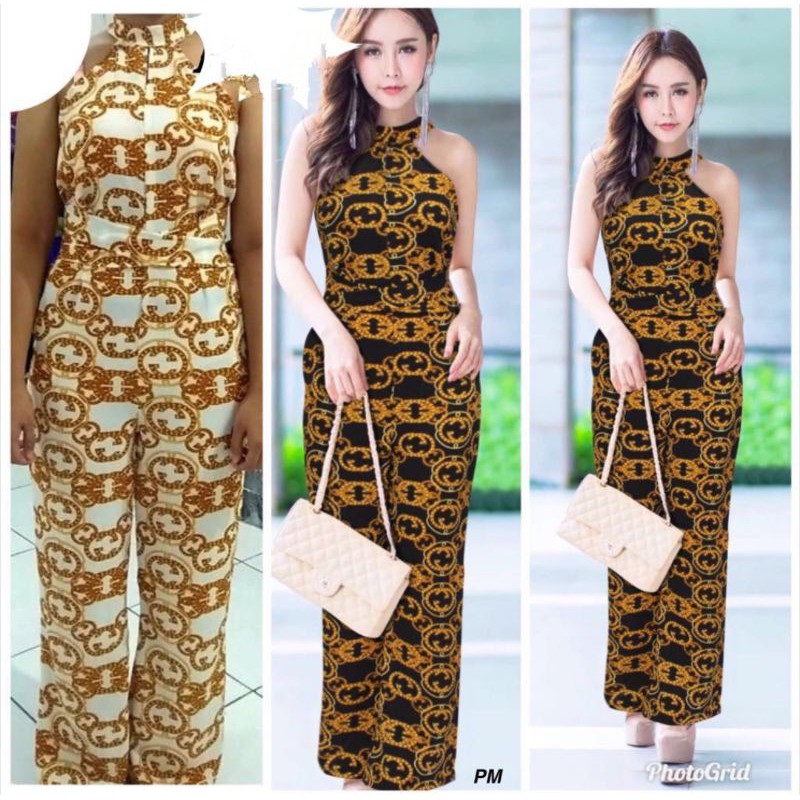 Jumpsuit Gucci Thiết Kế Trẻ Trung Năng Động