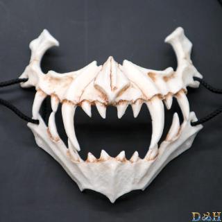 Mặt Nạ Đầu Hổ Hóa Trang Halloween