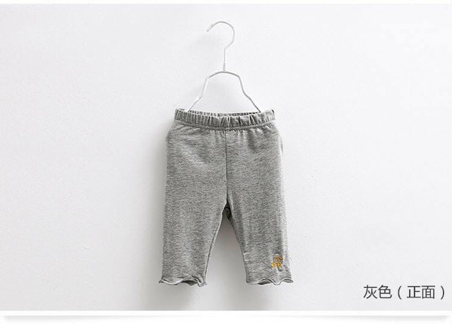 Quần legging lửng thêu cherry  | BigBuy360 - bigbuy360.vn