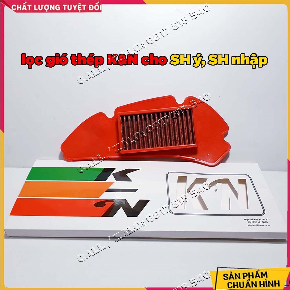 LỌC GIÓ SH Ý LƯỚI THÉP GẮN SH Ý / Dylan / @ / Ps