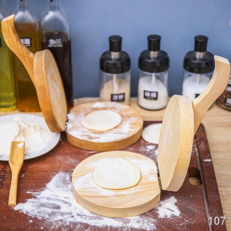 QTạo tác bánh bao bằng gỗ đặc, tấm bánh bao, tấm ép khuôn bánh bao, tạo tác bánh bao, tấm ép thủ công bằng gỗ