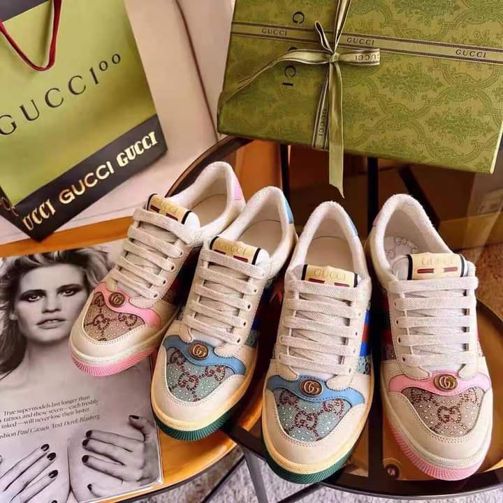 giày thể thao gucci hồng  Bản TQ Cao Cấp, Giày ST Hàng Cao Cấp Full Box