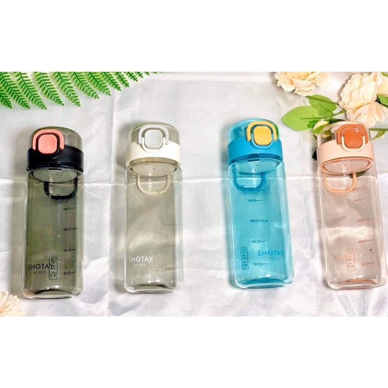 Bình Nước Thể Thao Chịu Nhiệt , giữ nhiệt SHOTAY 580ml 6609 - Giao màu ngẫu nhiên H3C SMART BUY