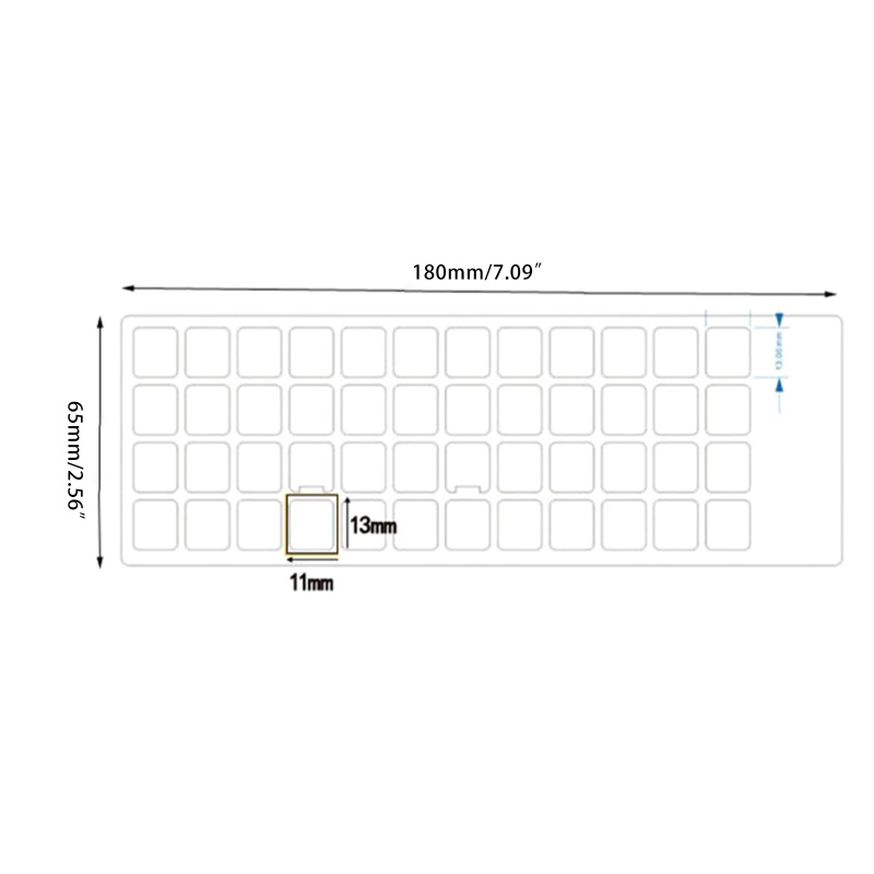 Miếng Dán Nút Bàn Phím Ukraine Màu Đen Nhám Trong Suốt Chống Nước