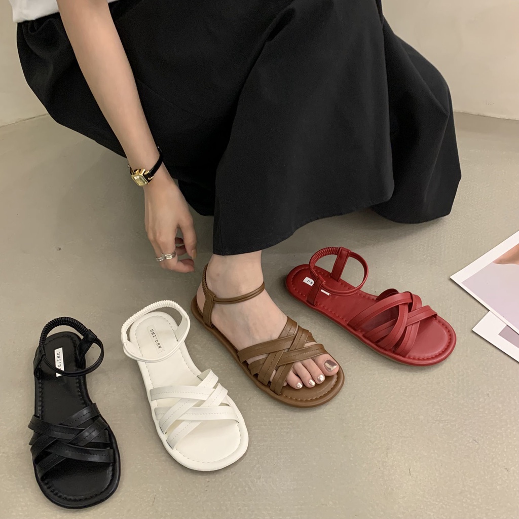 Sandal Đế Mềm Thời Trang Mùa Hè Theo Phong Cách Pháp