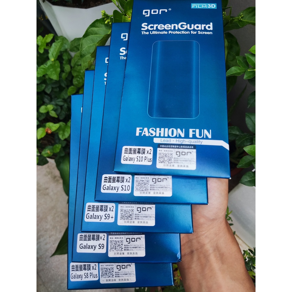 Bộ 3 Miếng dán Samsung S21 Ultra Full màn H6 hãng Gor cao cấp