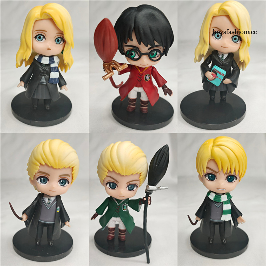 Set 6 Mô Hình Nhân Vật Phim Hoạt Hình Harry Potter