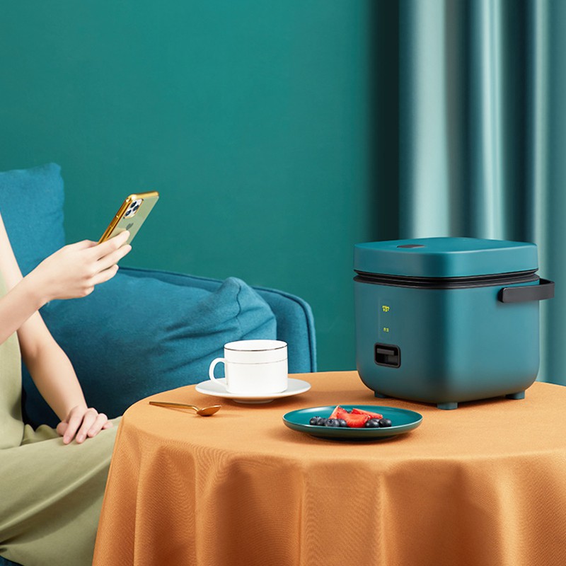 Nồi cơm điện dễ thương Nhỏ 5 màu cho 1-2 người công suất 220V 1.2L, Có tay cầm | BigBuy360 - bigbuy360.vn