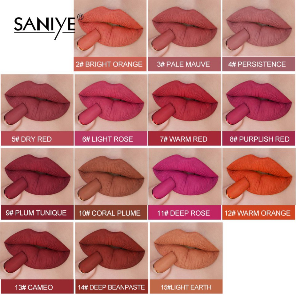 ABB JKR Son kem SANIYE chất lượng cao giữ ẩm cho môi L1135 58 ABB | BigBuy360 - bigbuy360.vn