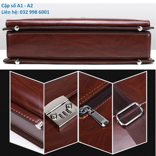 Cặp da khóa số cao cấp A2