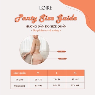 Quần Lót Cotton Loirechic QLCH39