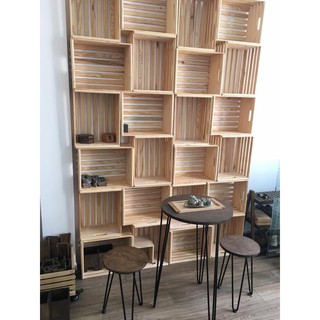 Thùng gỗ trang trí đa năng - Thùng crates