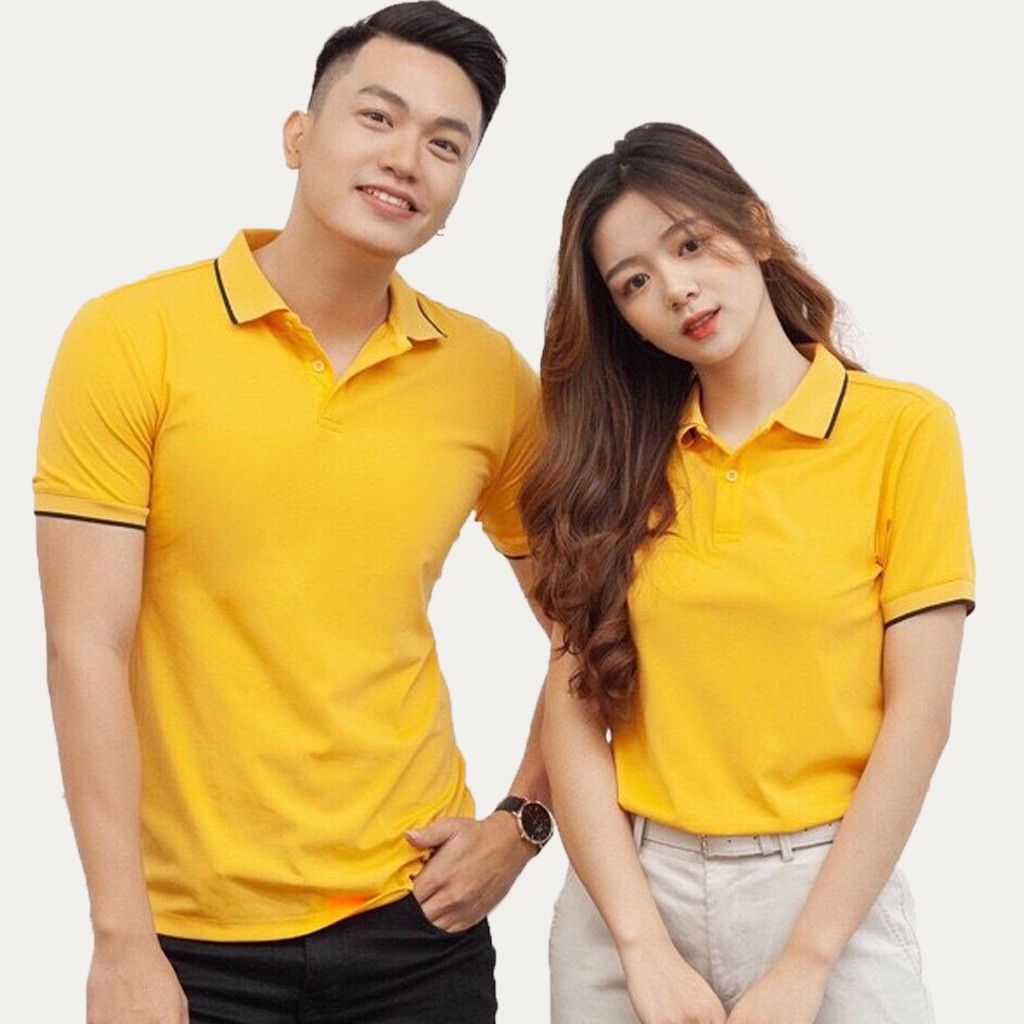 Áo polo nam nữ cotton cá xấu cao cấp . vải thoáng khi lịch sự khỏe khoắn