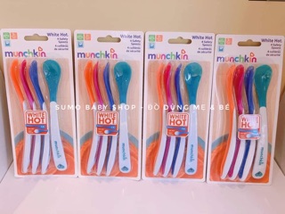 Thìa Ăn Dặm Báo Nóng Munchkin