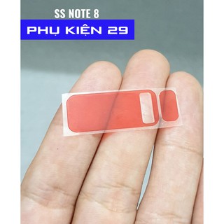 [Samsung Note 8/Note 9/Note 10/Note 10 Plus] Kính chống xước Camera