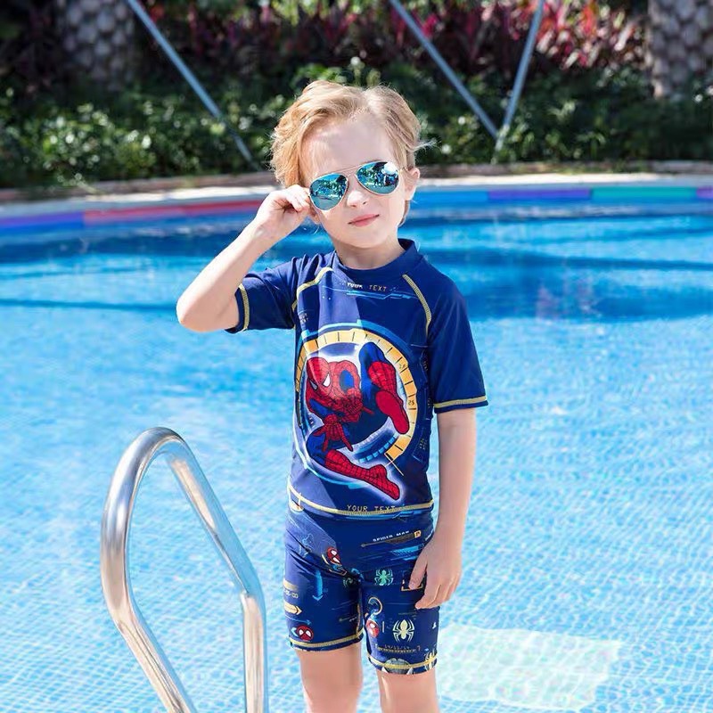 (xả đồ bơi) bộ đồ bơi bé trai không thấm nước (17-27kg)