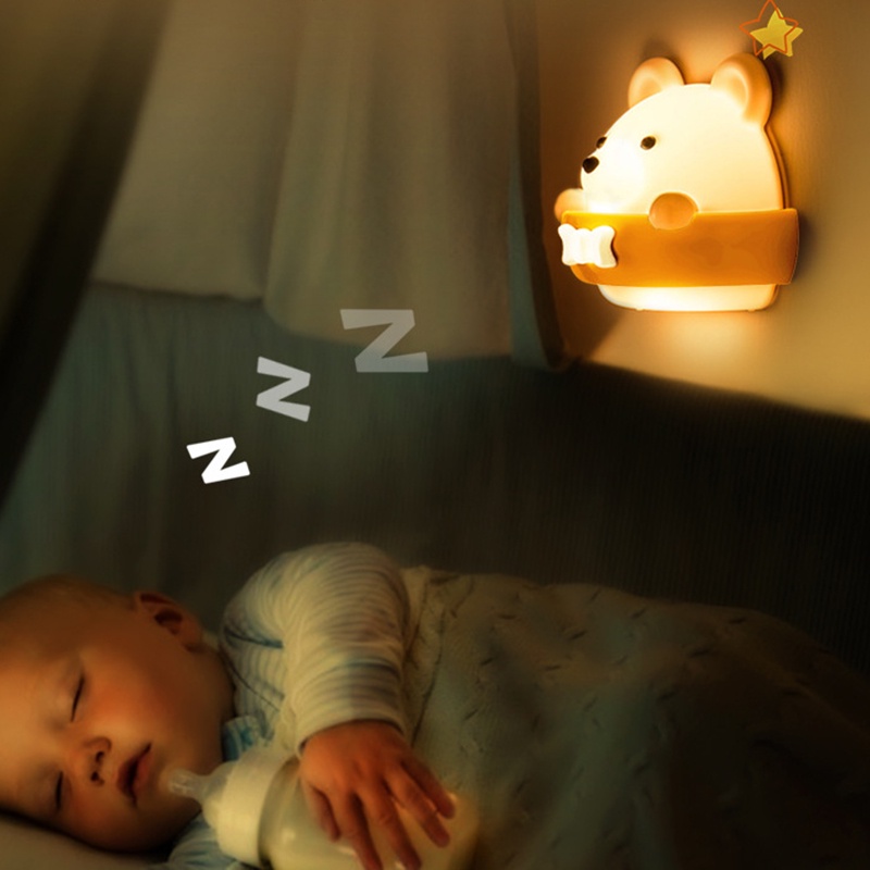 Đèn Ngủ Phát Sáng Điều Khiển Từ Xa Dành Cho Bé Sơ Sinh Jp5