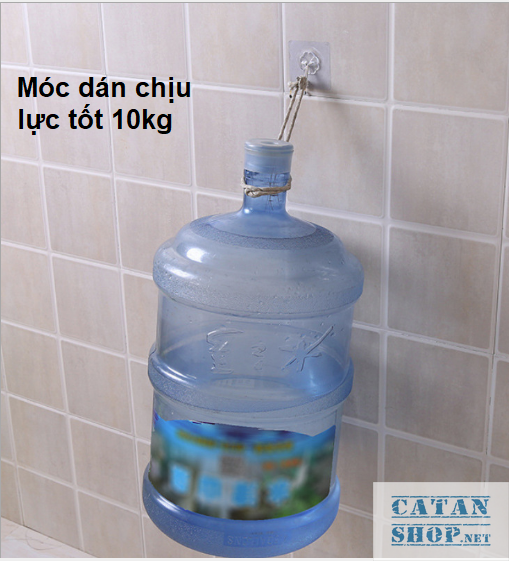 01 Móc dán tường siêu chắc chắn, MÓC DÁN THẦN THÁNH siêu chịu lực vô cùng tiện dụng cho ngôi nhà của bạn GD235-MocDT