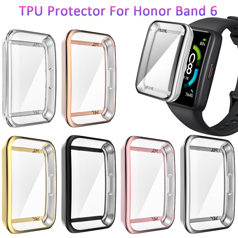 BTLIMER Ốp TPU Bảo Vệ Màn Hình Dùng Cho Honor Band 6 Huawei Band 6