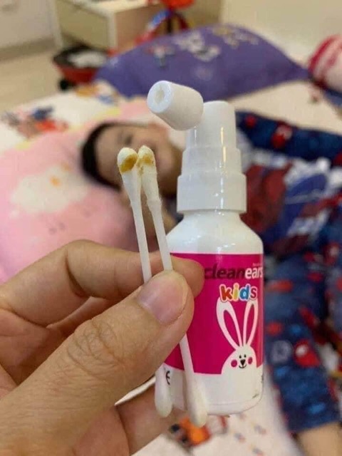 Xịt tan ráy tai CleanEars Kids 30ml,Úc
