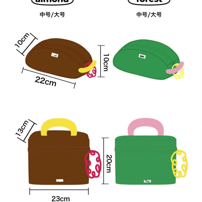 Túi Đựng Mỹ Phẩm Phong Cách Nhật Hàn Dễ Thương 022 Cho Nữ