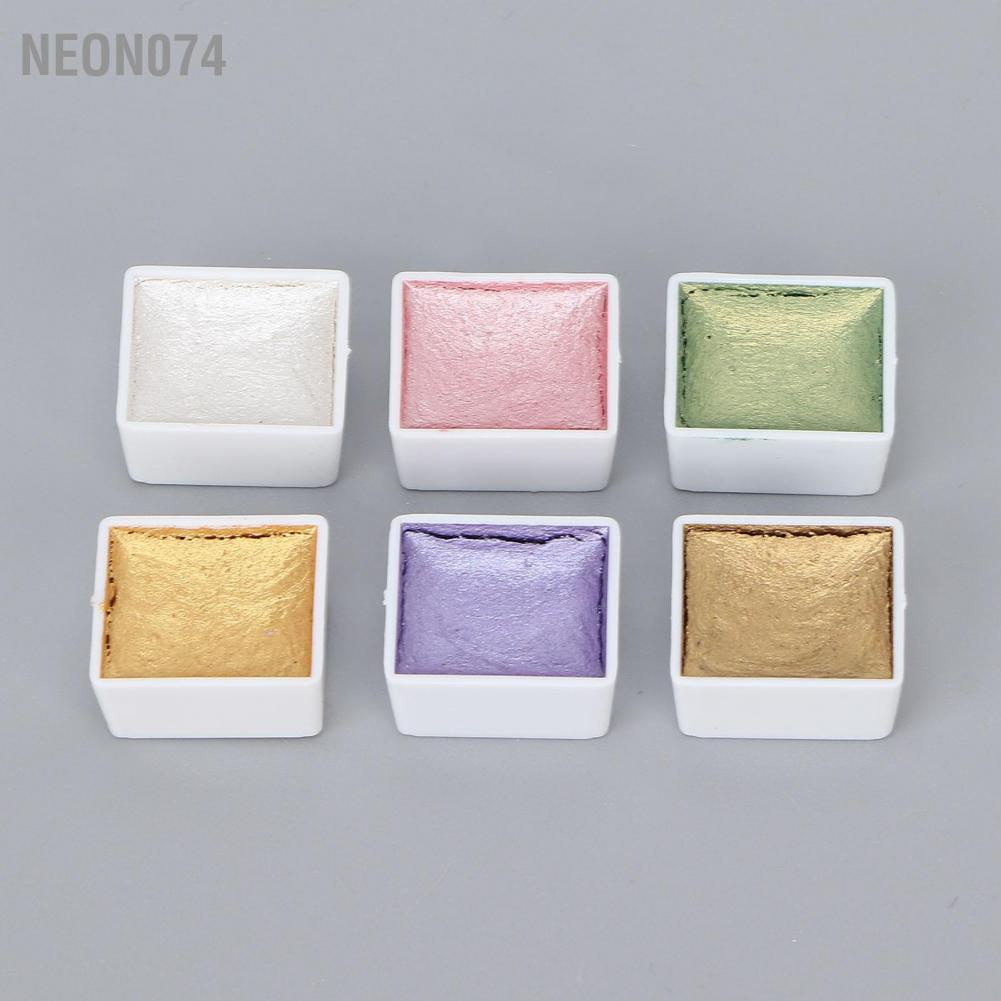 [Hàng mới về] Set màu nước trang trí móng màu nhũ ngọc trai tiện lợi cho gia đình/ salon DIY