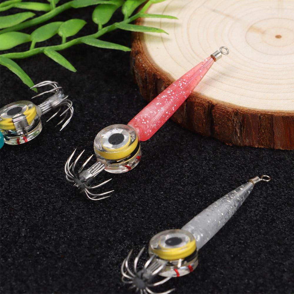 Móc Câu Hình Con Mực Có Đèn Led