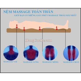 Nệm Massage toàn thân Lazybag LZ-332