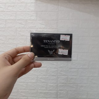 Giấy thấm dầu trà xanh Tenamyd CANADA 50 Tờ