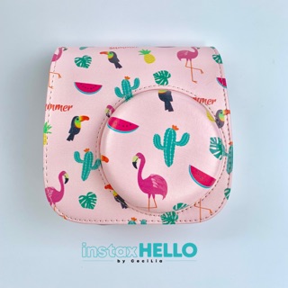 Case da bảo vệ instax mini 9 hoặc mini 8 - hồng cactus