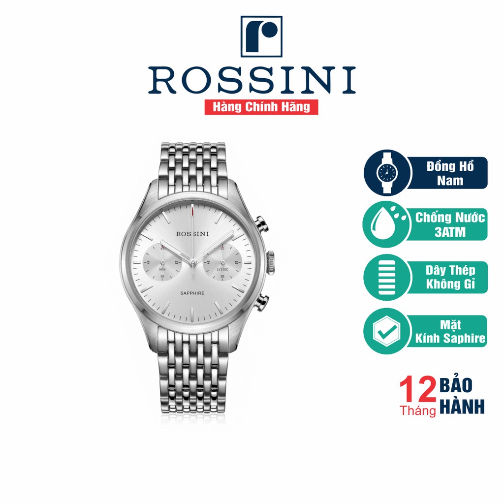 Đồng hồ đeo tay nam Rossini - 6659W01D