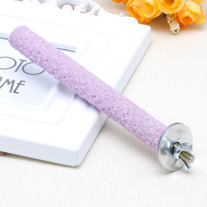 Đồ Chơi Mài Móng Nhiều Màu Sắc Cho Chim Vẹt Tiện Dụng
