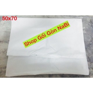 Vỏ ruột gối 50x70 ( chưa dồn gòn) có dây kéo