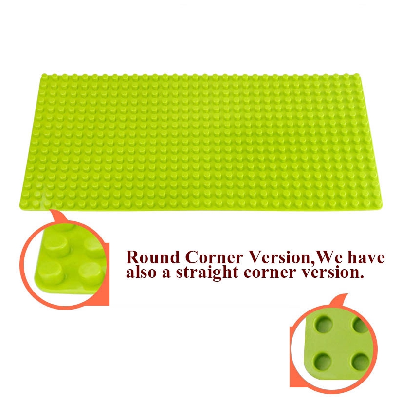 Tấm đế dùng để lắp ráp đồ chơi xây dựng 51x25.5cm thiết kế sáng tạo cho bé