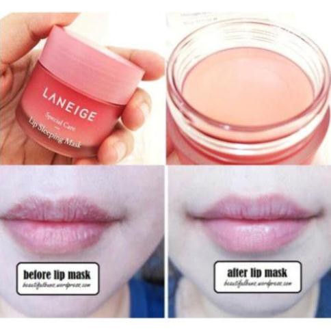 [CHÍNH HÃNG] Mặt Nạ Ngủ Môi LANEIGE Lip Sleeping Mask 20g FULLSIZE