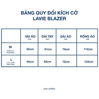 ÁO BLAZER CHO NAM LAVIE