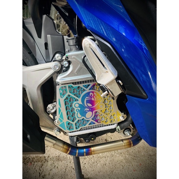 Che két nước titanium chính hãng cho Vario Raider Satria cực sáng đẹp