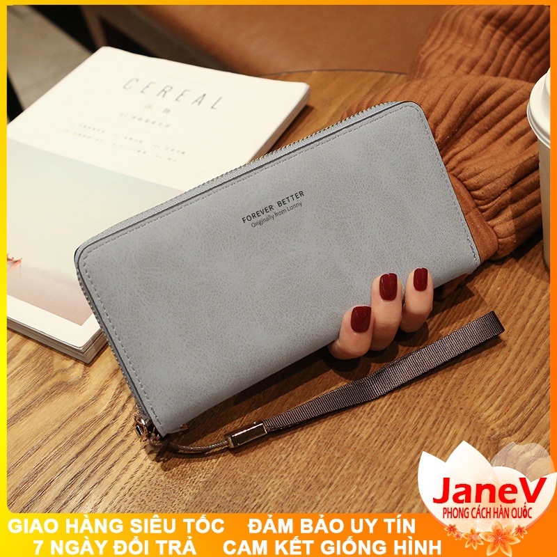 Ví Nữ Dài Cầm Tay Cao Cấp Sang Trọng Phong Cách Hàn Quốc TVNN320