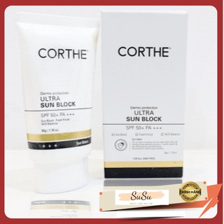 [MẪU MỚI] KEM CHỐNG NẮNG VẬT LÝ CORTHE 50g [ Hàng Chính Hãng ]