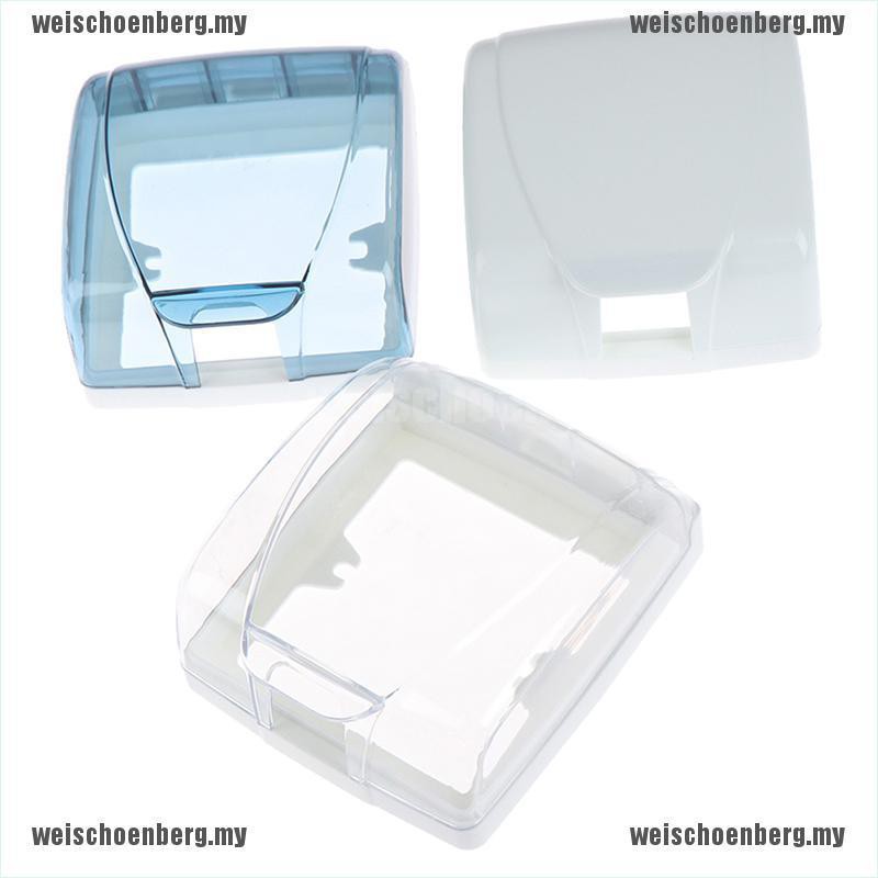 Nắp nhựa bảo vệ ổ cắm điện gắn tường thiết kế chống thấm nước tiện lợi